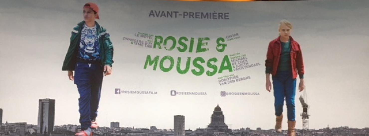 scherm avant première Rosie en Moussa