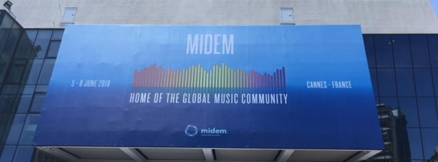 Midem entrance