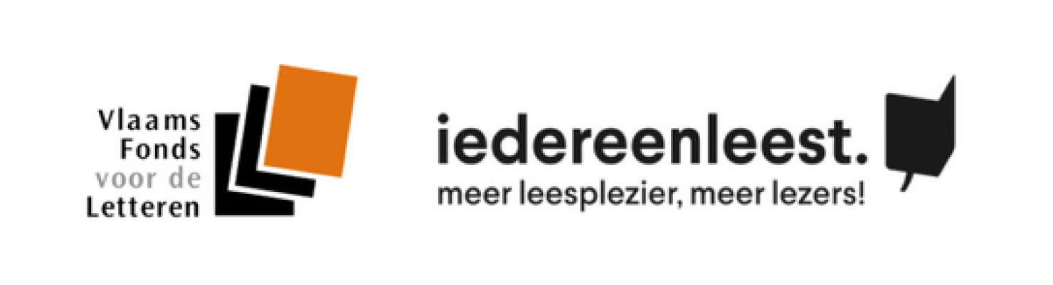 Vlaams Fonds voor de Letteren en iedereen Leest logo