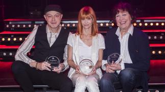 drie winnaars Eregalerij
